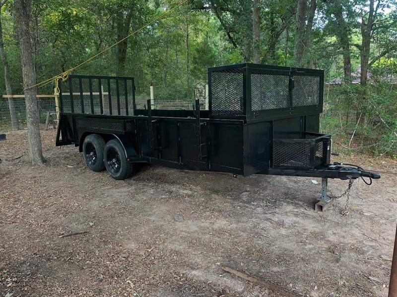 Custom Built Trailer for Landscaping Business